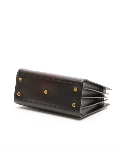 Saint Laurent Sac De Jour Baby Top-handle Bag In Smooth Leather In Brown