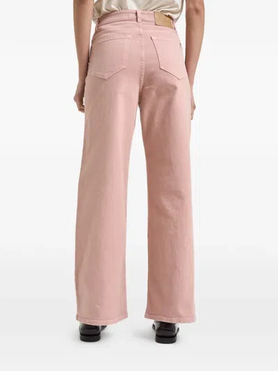 Weekend Max Mara Womens Medina Long Trouser Jeans In Pink