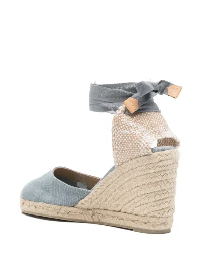 Castaã±er Carina Tie Espadrilles In Blue