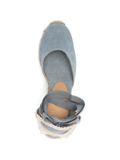 Castaã±er Carina Tie Espadrilles In Blue