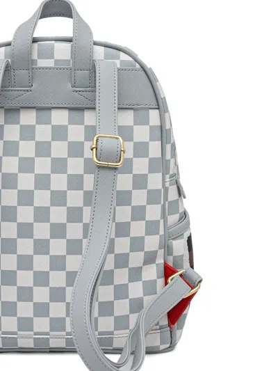 Sprayground Check-patterm Backpack In Multi