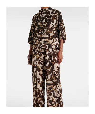 Dries Van Noten Patterned Top In Multi