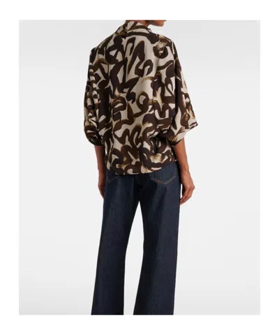 Dries Van Noten Patterned Top In Multi