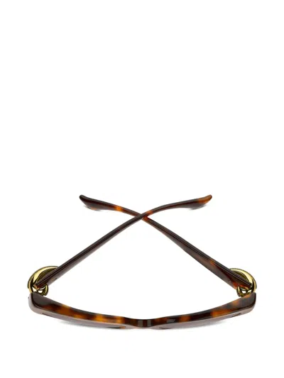 Etro Square-frame Sunglasses In Brown