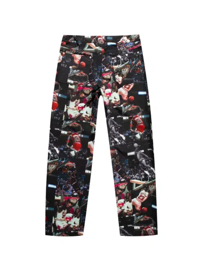 Jordan Flight Allover Print Pants In Multi