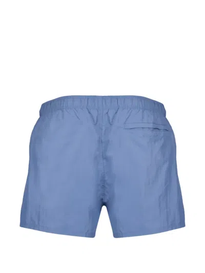 Givenchy Drawstring Swim Shorts In Blue