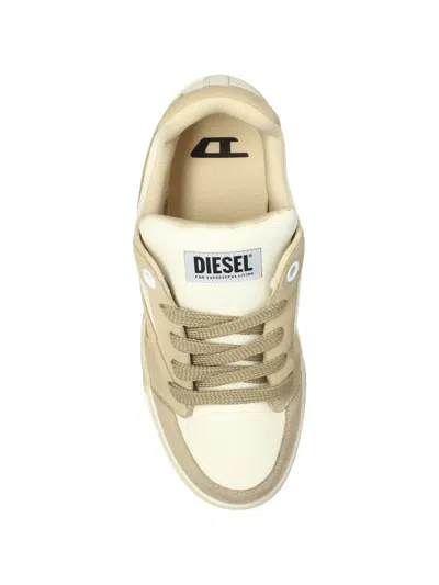 Diesel Panelled Low Sneakers In Multi