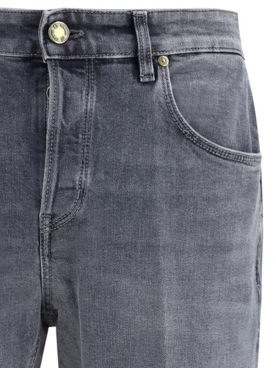 Pt Torino Five-pocket Cotton Jeans In Blue