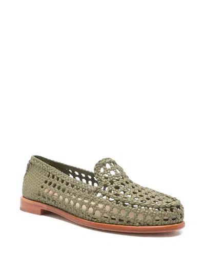 Dragon Diffusion Dolly Woven Loafers In Multi