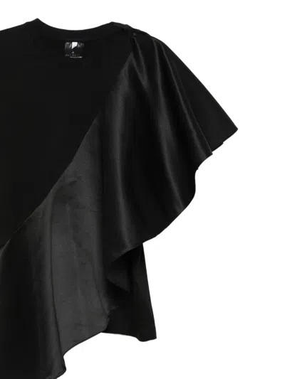 Alchemy Ruffled T-shirt In Black