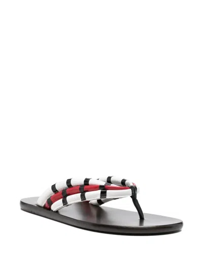 Jude Striped-strap Sandals In Multi