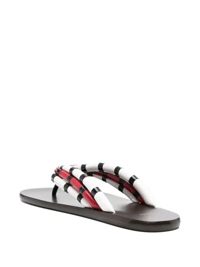 Jude Striped-strap Sandals In Multi