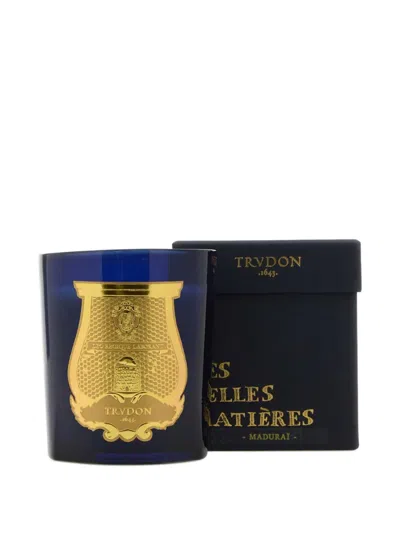 Trudon Blue Candle In Multi