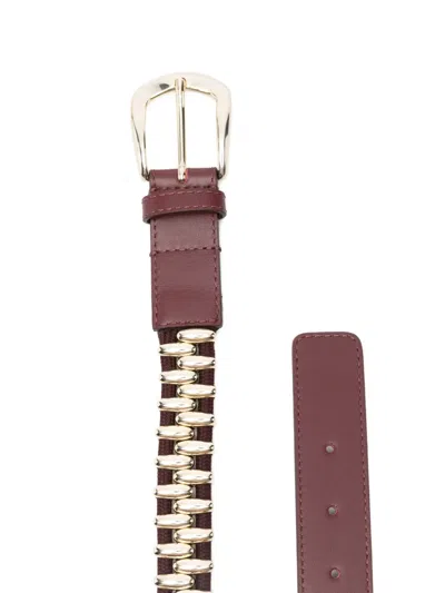 Sandro Chain Belt In Brown