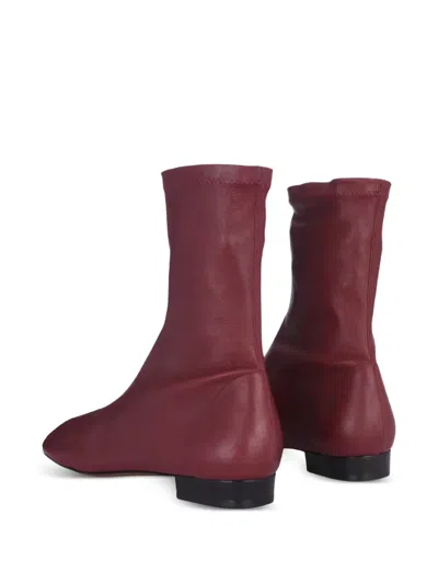 Neous Antes Leather Boots In Multi
