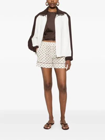 P.a.r.o.s.h Contrast-panel Jacket In Black