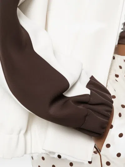 P.a.r.o.s.h Contrast-panel Jacket In Black