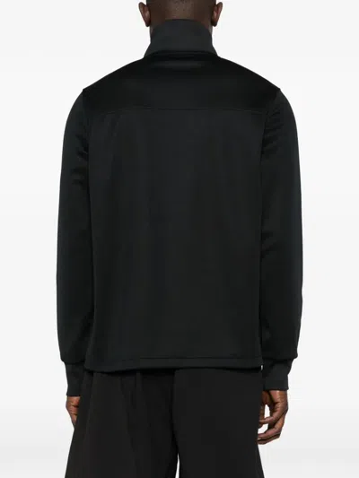 Ciaran Half-zip Sweater In Black