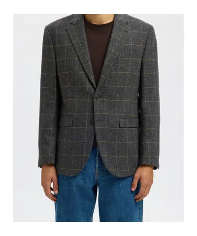 Selected Single-breasted Blazer In Multi