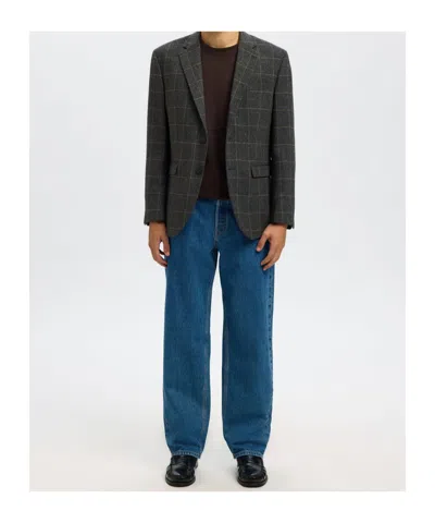 Selected Single-breasted Blazer In Multi