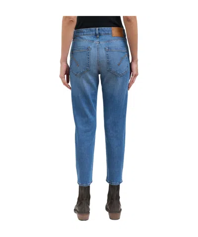 Dondup Belt Loop Jeans In Blue