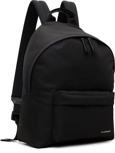 Givenchy Black Essential U Backpack In Black