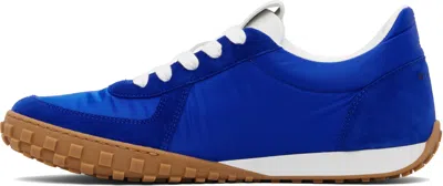Givenchy Low Top Sneakers Round Toe Rubber Sole In Blue