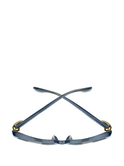 Etro Rectangle-frame Sunglasses In Blue