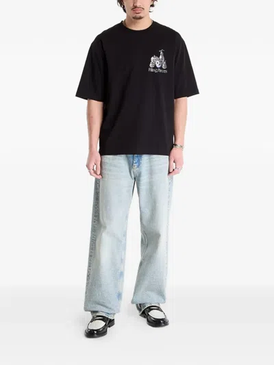 Filling Pieces Chrome Fruit T-shirt In Black