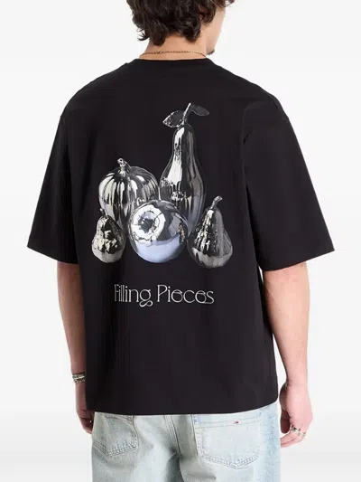 Filling Pieces Chrome Fruit T-shirt In Black
