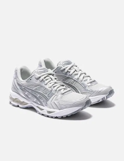Asics Gel-kayano 14 Lace-up Sneakers In Gray