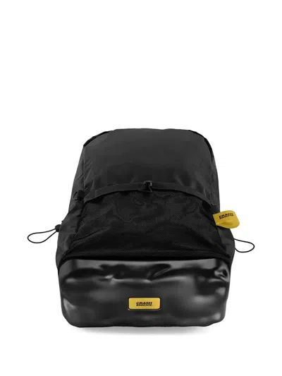 Crash Baggage Mesh Pocket Backpack In Black