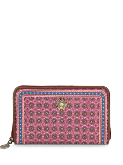 Pip Studio Patterned Zip Wallet In Multi