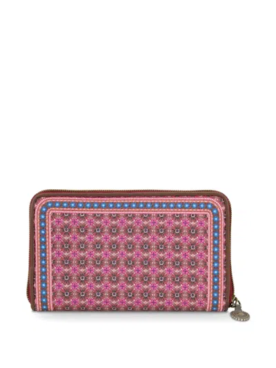 Pip Studio Patterned Zip Wallet In Multi
