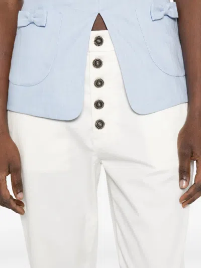 Dondup Jeans In White