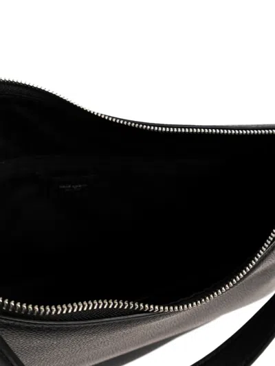 Kate Spade New York Large Loop Pebble Leather Shoulder Bag In Black