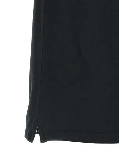 Stone Island Mens Black Brand-patch Regular-fit Stretch-cotton Polo Shirt Xl
