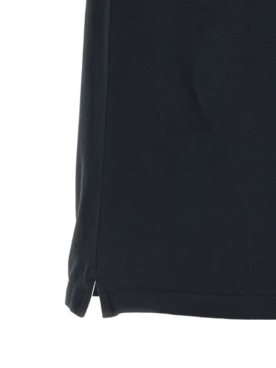 Stone Island Mens Black Brand-patch Regular-fit Stretch-cotton Polo Shirt Xl In Black