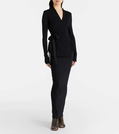 Rick Owens Wool Jacket In Multi