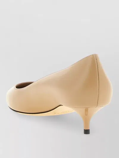 Jimmy Choo Women Brown Pointed Toe Pumps In Nude