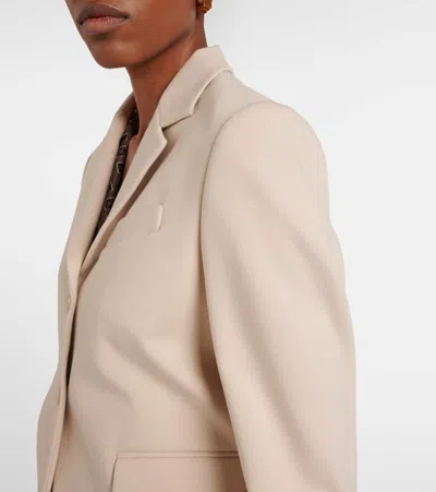 Dorothee Schumacher Cropped Blazer In Punto Milano In Neutral