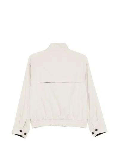 Dunst Cotton Blouson Jacket In Neutral