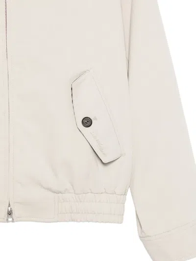 Dunst Cotton Blouson Jacket In Neutral