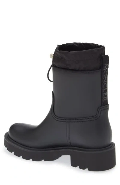 Moncler Stylish High-top Mini Boots With Drawstring Fastening 20 Cm In Animal Print