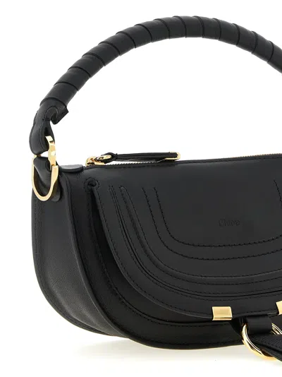 Chloé Mini Marcie Shoulder Bag In Soft Leather