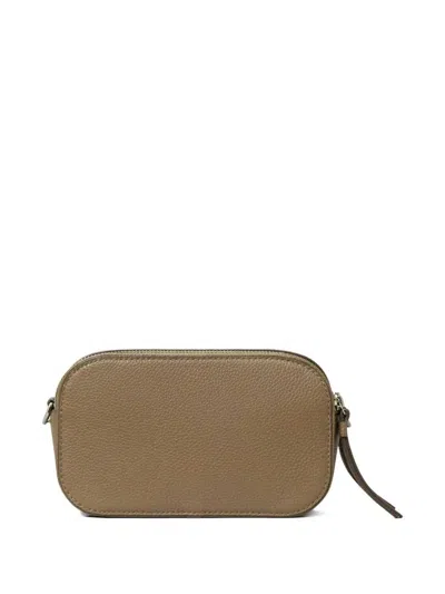 Tory Burch Miller Leather Shoulder Bag With Embossed Logo