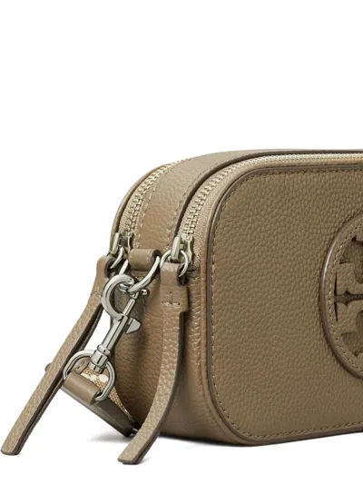 Tory Burch Miller Leather Shoulder Bag With Embossed Logo