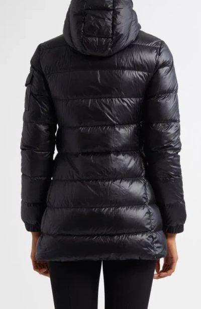 Moncler Glements Short Parka In Black