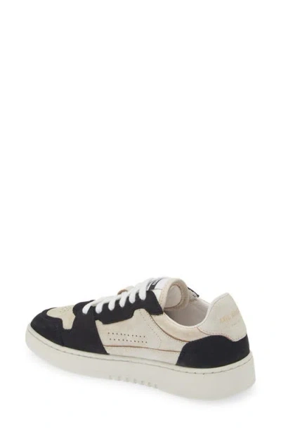 Axel Arigato Dice Lo Black And Beige Two-tone Sneakers In Calf Leather Man In Multi
