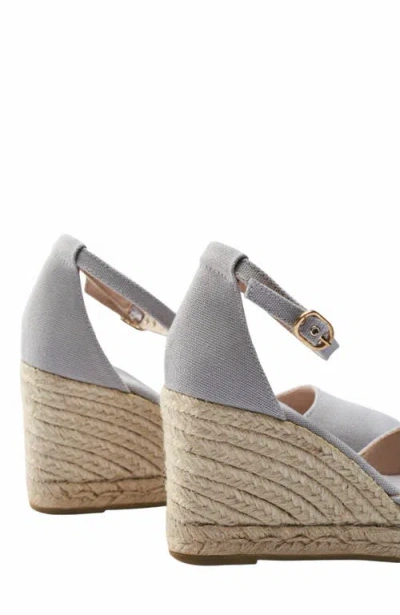 Viscata Estartit Limited Edition Canvas Espadrille Wedges In Gray